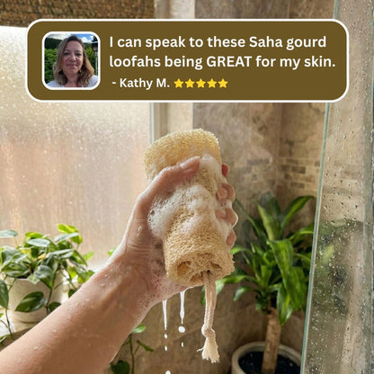 Saha Skin Co™ Sponge Gourd Loofah